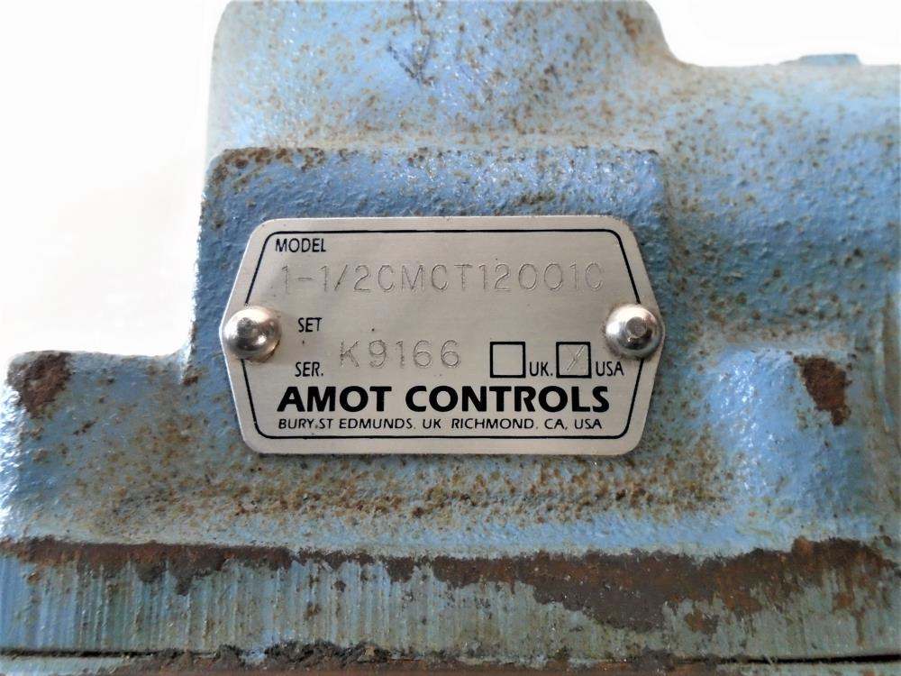 Amot Controls 1-1/2" NPT Temperature Control Valve 1-1/2CMCT12001C